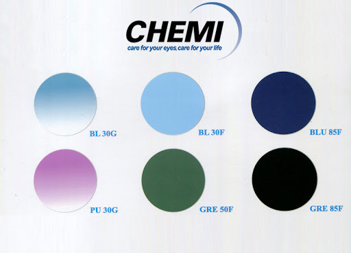 Tròng kính màu có độ Chemilens